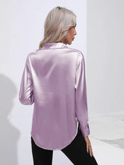Selma | Satijnen Blouse Dames
