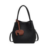 Chloe | Dames Effen Kleur PU Leren Crossbody Handtas