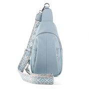 Lily | Dames Geometrische Schouderband Leren Crossbody Sling Tas