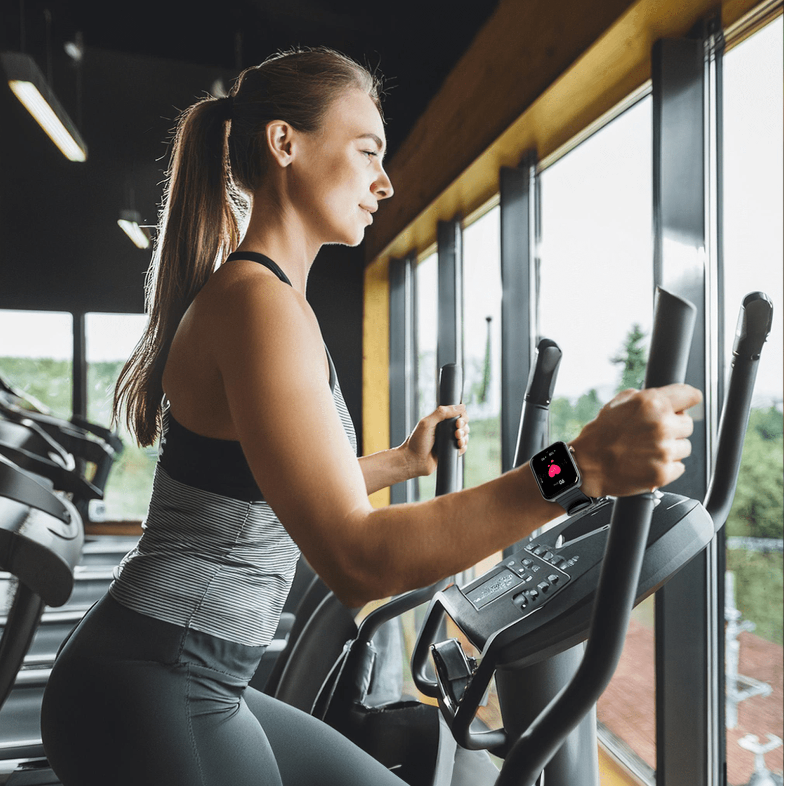 Slimme fitnesshorloge met bloeddrukmeting – Tracker voor gezondheids- en activiteitsmonitoring 2