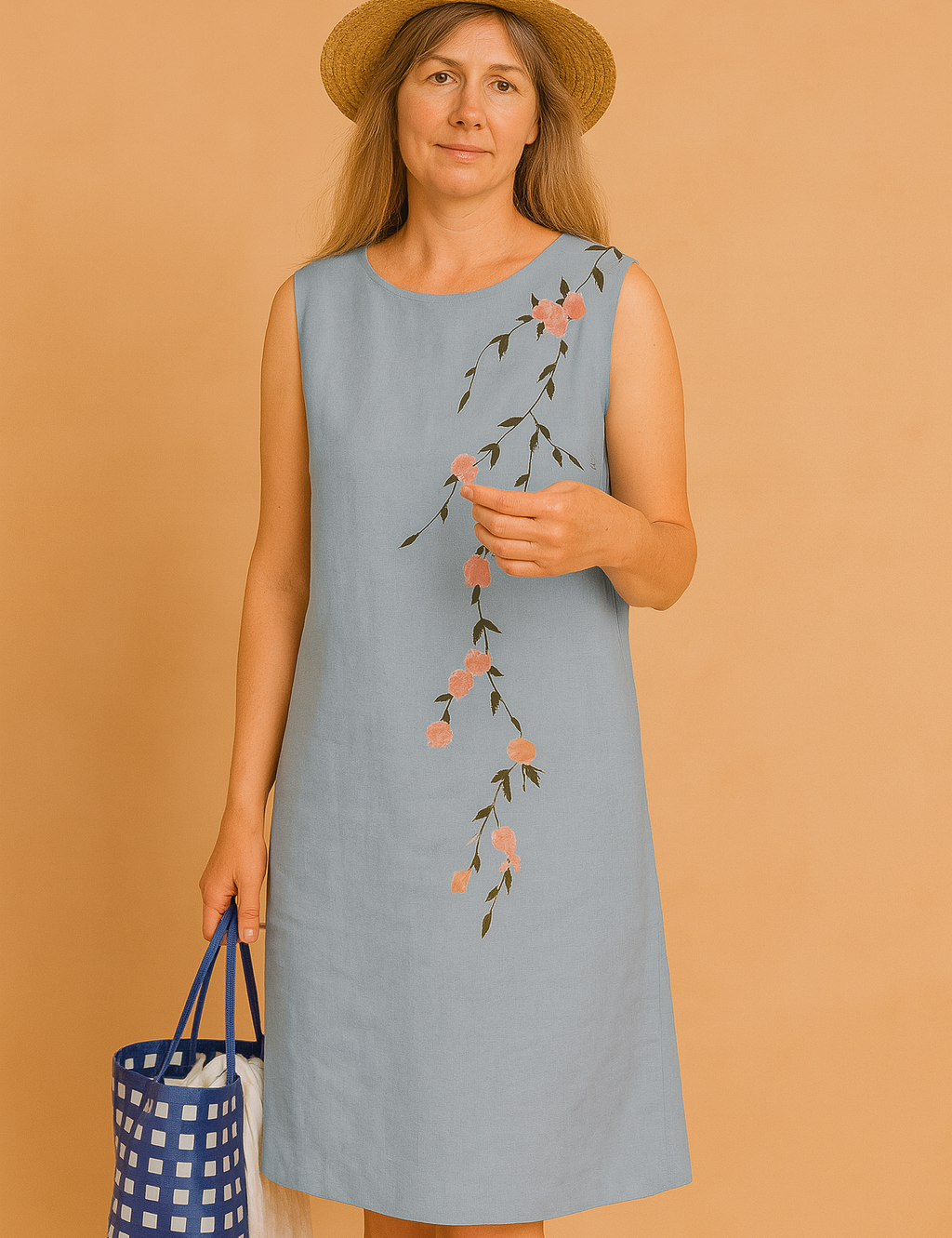 Sofia geborduurde zomerbloemjurk 2