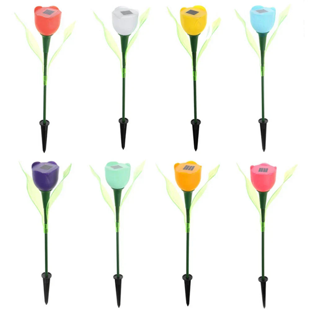 FloraGlow - Zonne-energie Tulpenbloem Verlichting voor Buitendecoratie