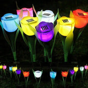FloraGlow - Zonne-energie Tulpenbloem Verlichting voor Buitendecoratie