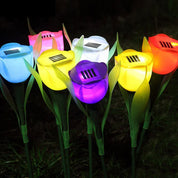 FloraGlow - Zonne-energie Tulpenbloem Verlichting voor Buitendecoratie
