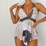 Sophie | Stijlvolle Bandana Print Zwemkleding Cover-Up