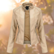 Stijlvol bikerjack voor dames | Slim fit 3