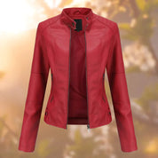 Stijlvol bikerjack voor dames | Slim fit 4