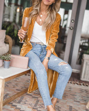 Stijlvolle cardigan voor dames | Lang 0