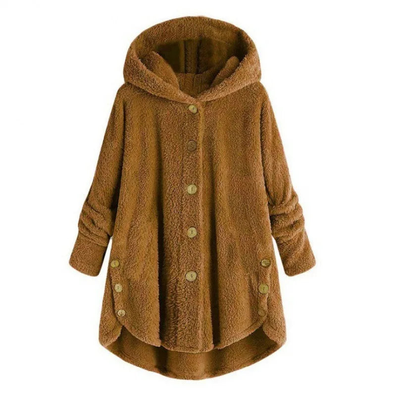 Stijlvolle fleecejas voor dames | Met capuchon 8