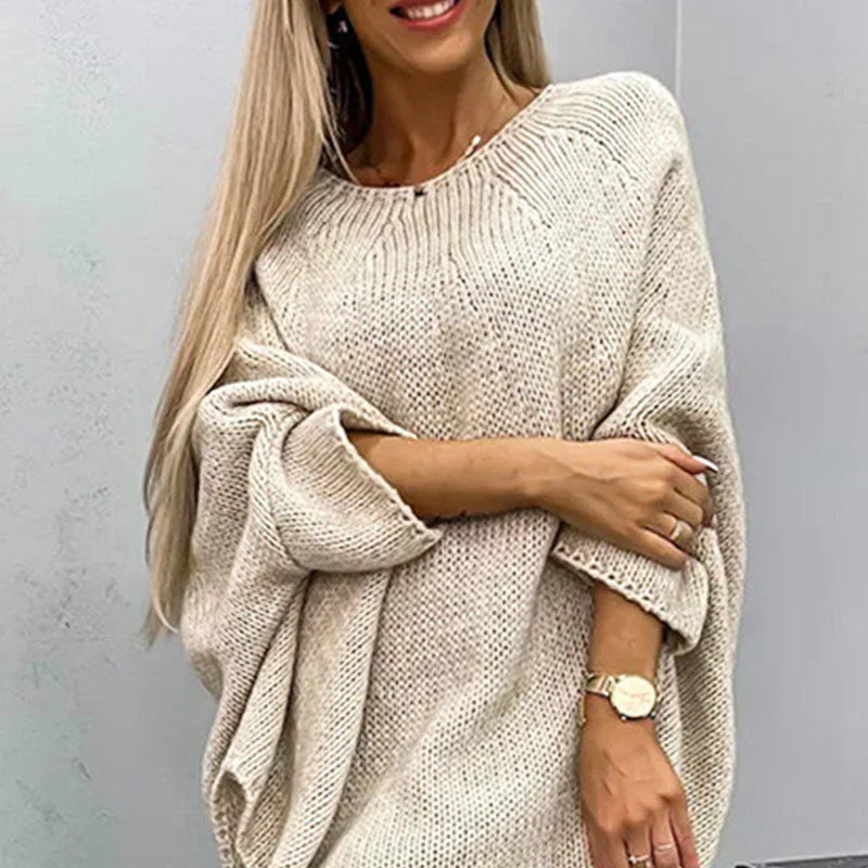 Stijlvolle grof gebreide trui voor dames | Casual 5