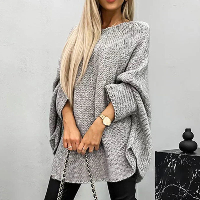 Stijlvolle grof gebreide trui voor dames | Casual 6