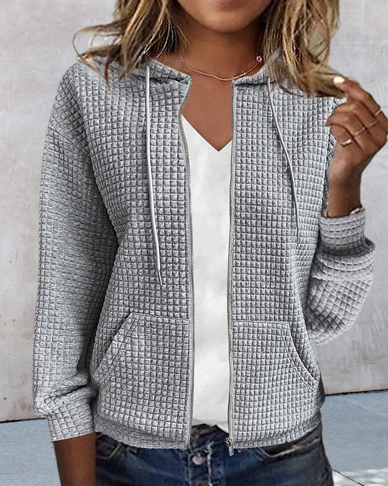 Stijlvolle hoodie voor dames | Lange mouw 0