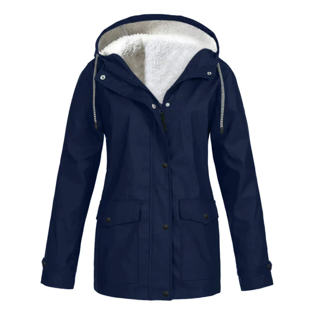 Stijlvolle regenjas voor dames | Warm 4