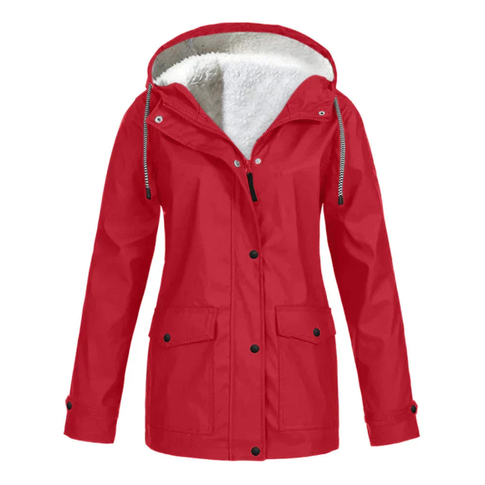 Stijlvolle regenjas voor dames | Warm 7