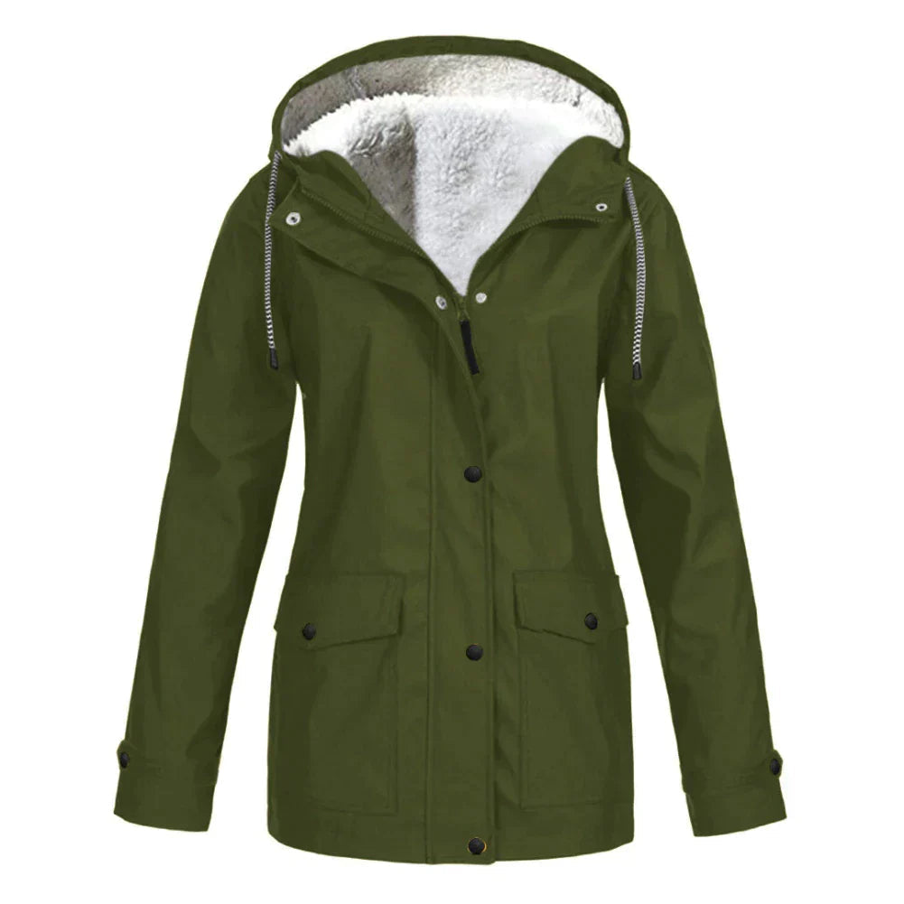Stijlvolle regenjas voor dames | Warm 8