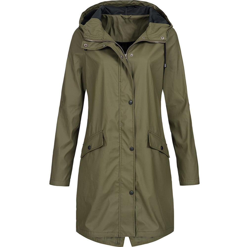 Stijlvolle regenjas voor dames | Waterdicht 0