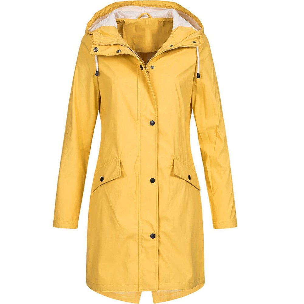 Stijlvolle regenjas voor dames | Waterdicht 6