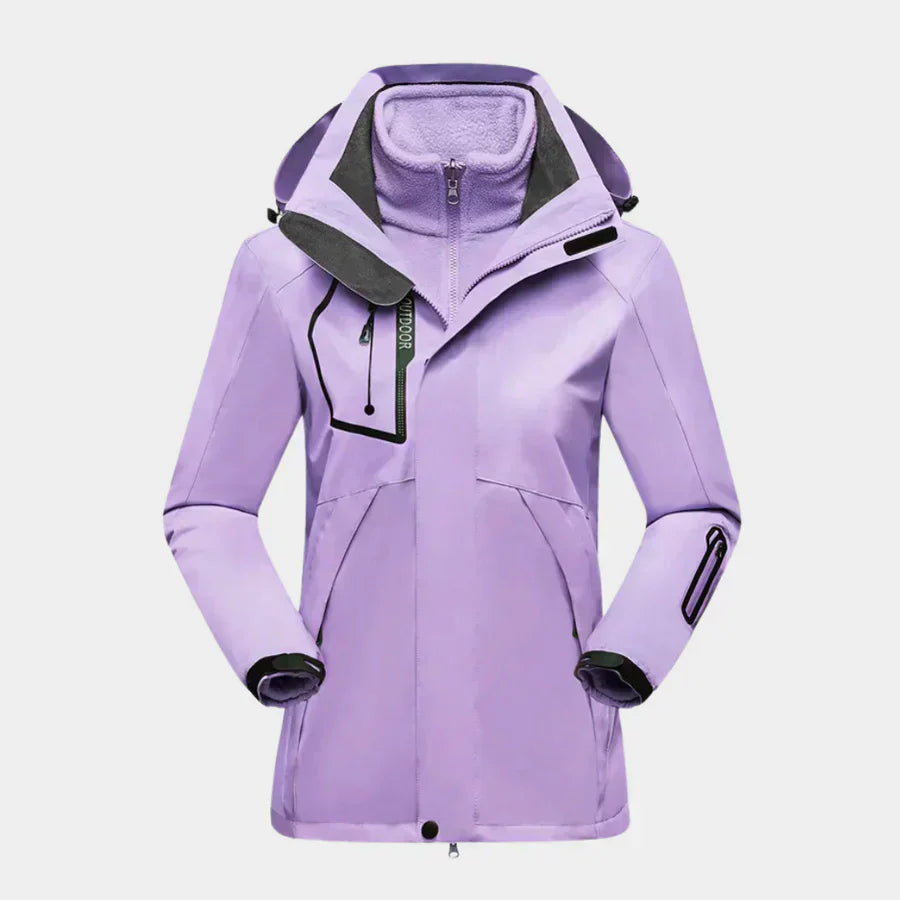 Stijlvolle ski-jas voor dames | Lange mouwen 3