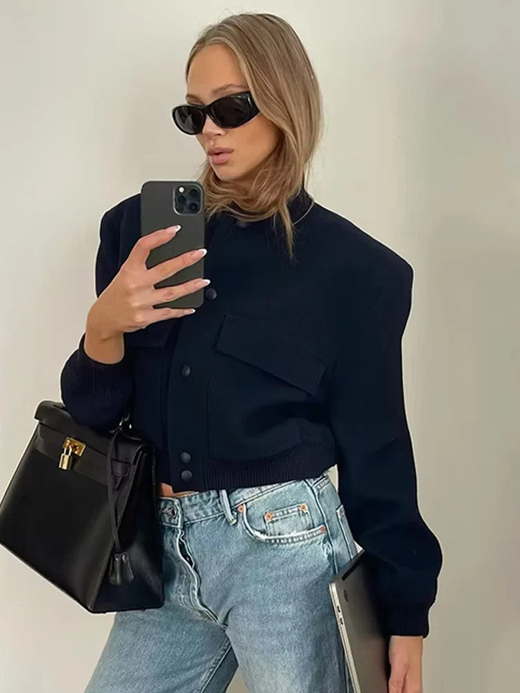 Trendy dames overgangsjasje | Kort 4
