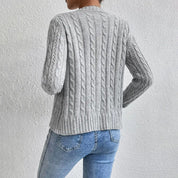Trendy damescardigan met knoopjes | Lange mouwen 2
