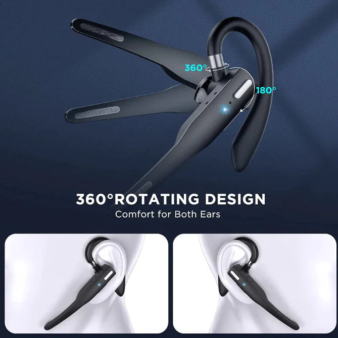 Trucker Dual Mic Draadloze Bluetooth 5.1 Noise Cancelling Headset/Oortelefoon 4