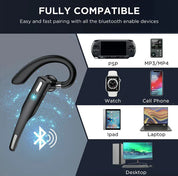 Trucker Dual Mic Draadloze Bluetooth 5.1 Noise Cancelling Headset/Oortelefoon 5