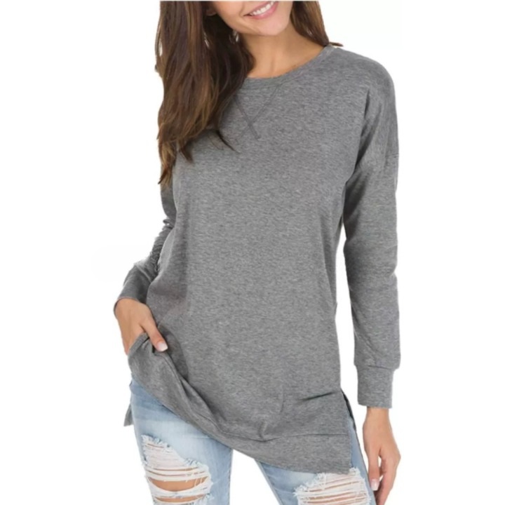 Trui met lange mouwen voor dames | Plus-size 0