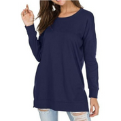 Trui met lange mouwen voor dames | Plus-size 1
