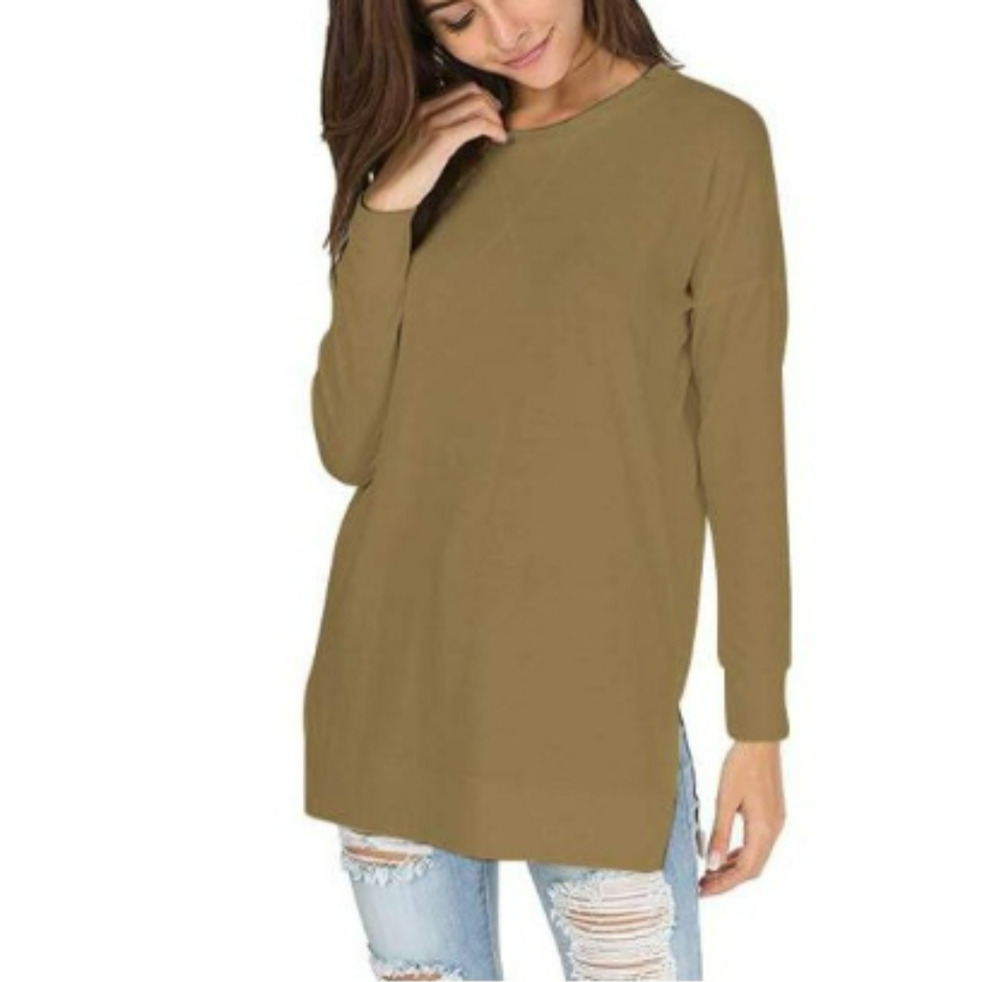 Trui met lange mouwen voor dames | Plus-size 6