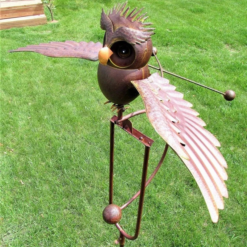 Tuinkunst - Vogelpatiodecoratie 1