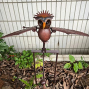 Tuinkunst - Vogelpatiodecoratie 4