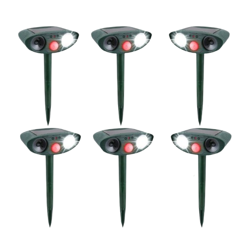 Ultrasone chipmunkverjager - op zonne-energie - Binnen 48 uur van chipmunks af 0