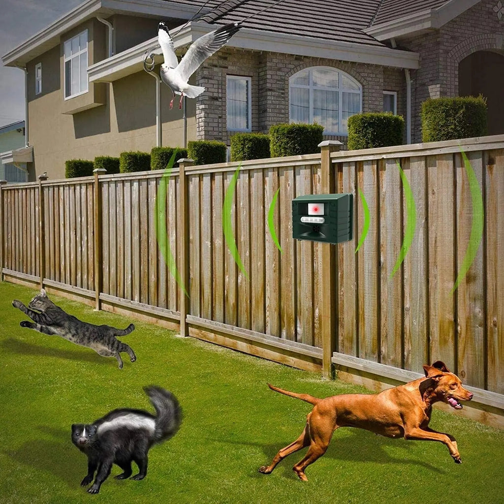 Ultrasone spechtenverjager voor effectieve vogelbestrijding - Weg met spechten 6