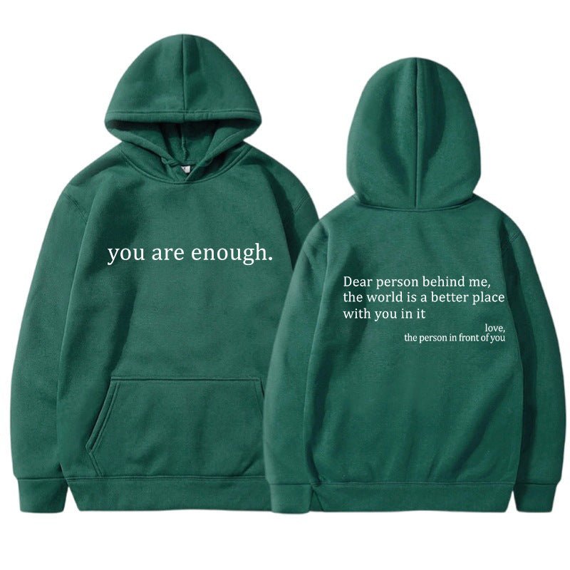 Unisex hoodie met kangoeroezak | Capuchon met trekkoord 1