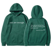 Unisex hoodie met kangoeroezak | Capuchon met trekkoord 1