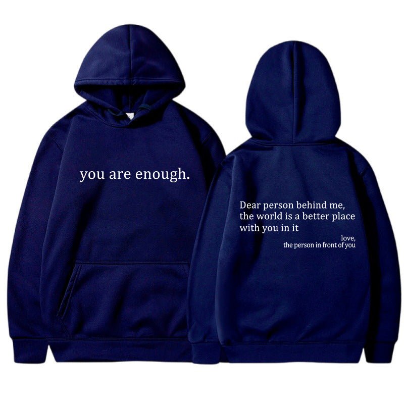 Unisex hoodie met kangoeroezak | Capuchon met trekkoord 10