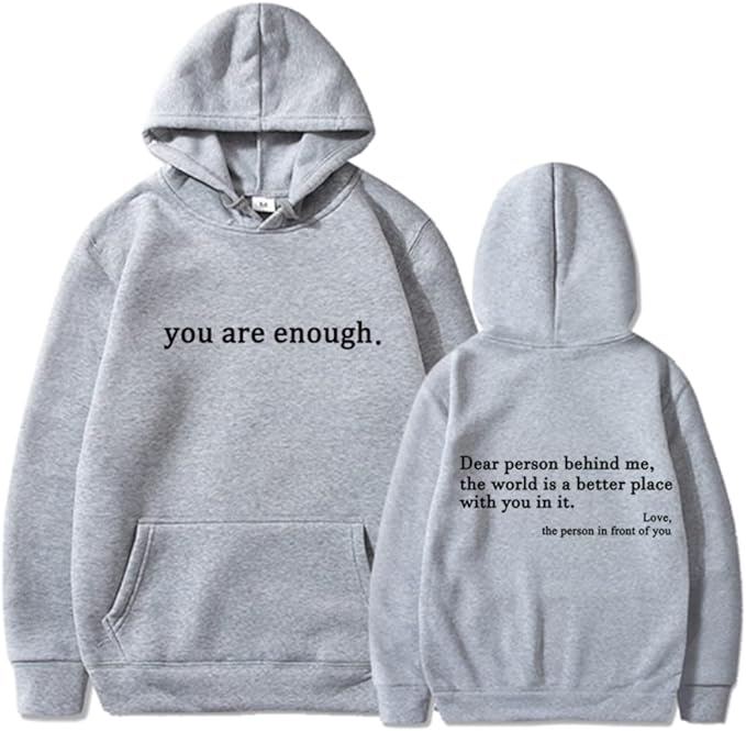 Unisex hoodie met kangoeroezak | Capuchon met trekkoord 3