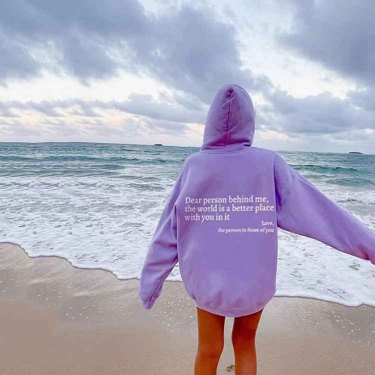 Unisex hoodie met kangoeroezak | Capuchon met trekkoord 4