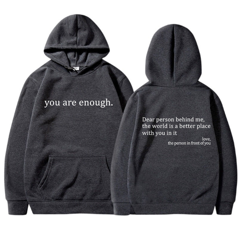 Unisex hoodie met kangoeroezak | Capuchon met trekkoord 5