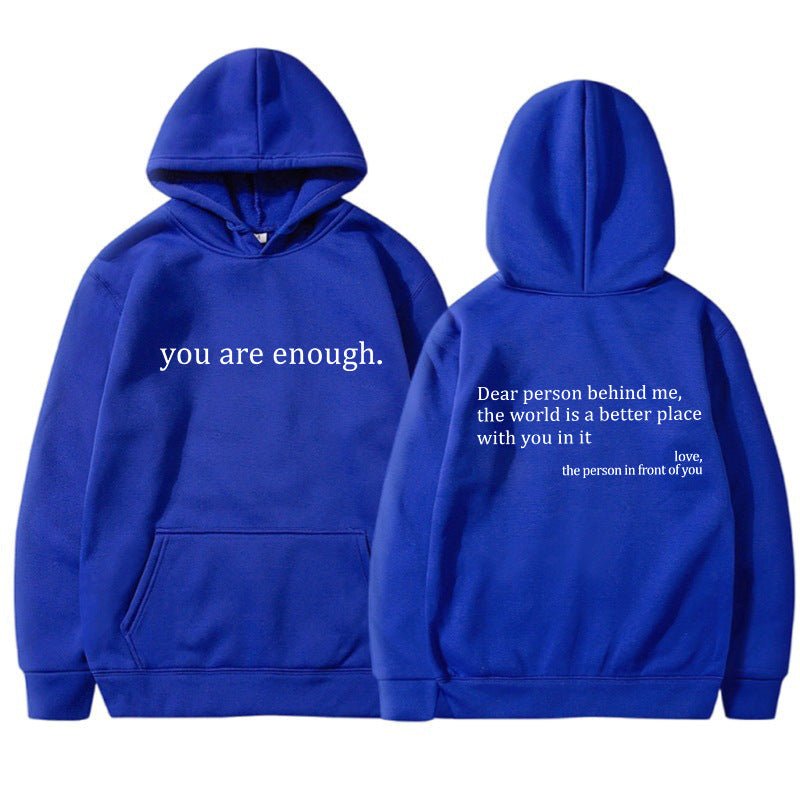 Unisex hoodie met kangoeroezak | Capuchon met trekkoord 9