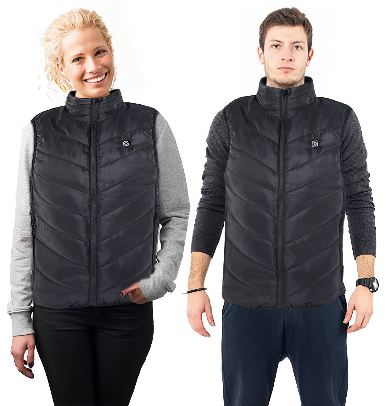 Unisex verwarmd vest 1