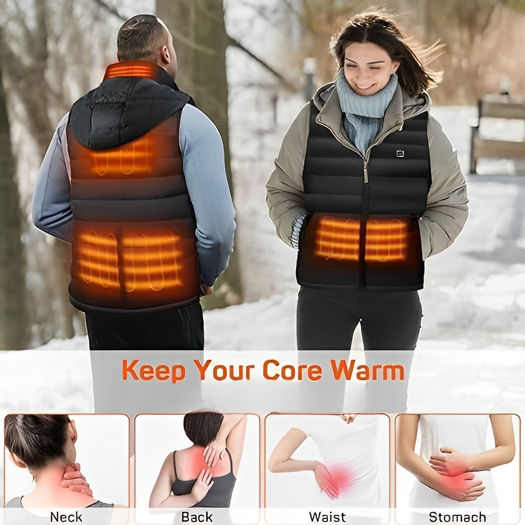 Unisex verwarmd vest 2