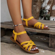 Dames Luxe Comfort Sandalen met Elegante Riemen