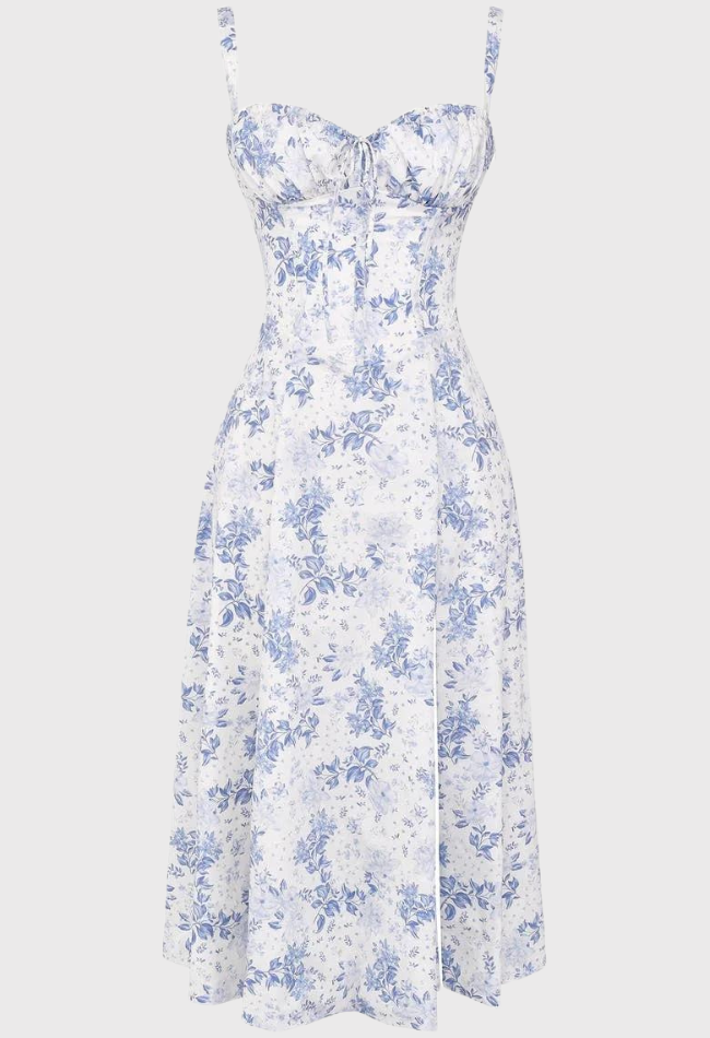 EILISH | Midi Bustier Korset Zomerse Jurk