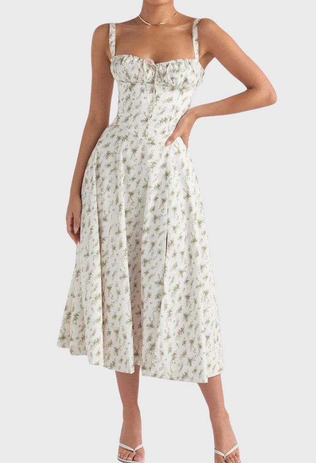EILISH | Midi Bustier Korset Zomerse Jurk