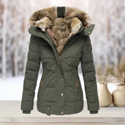 Lara | Elegante Dames Winterjas met Capuchon