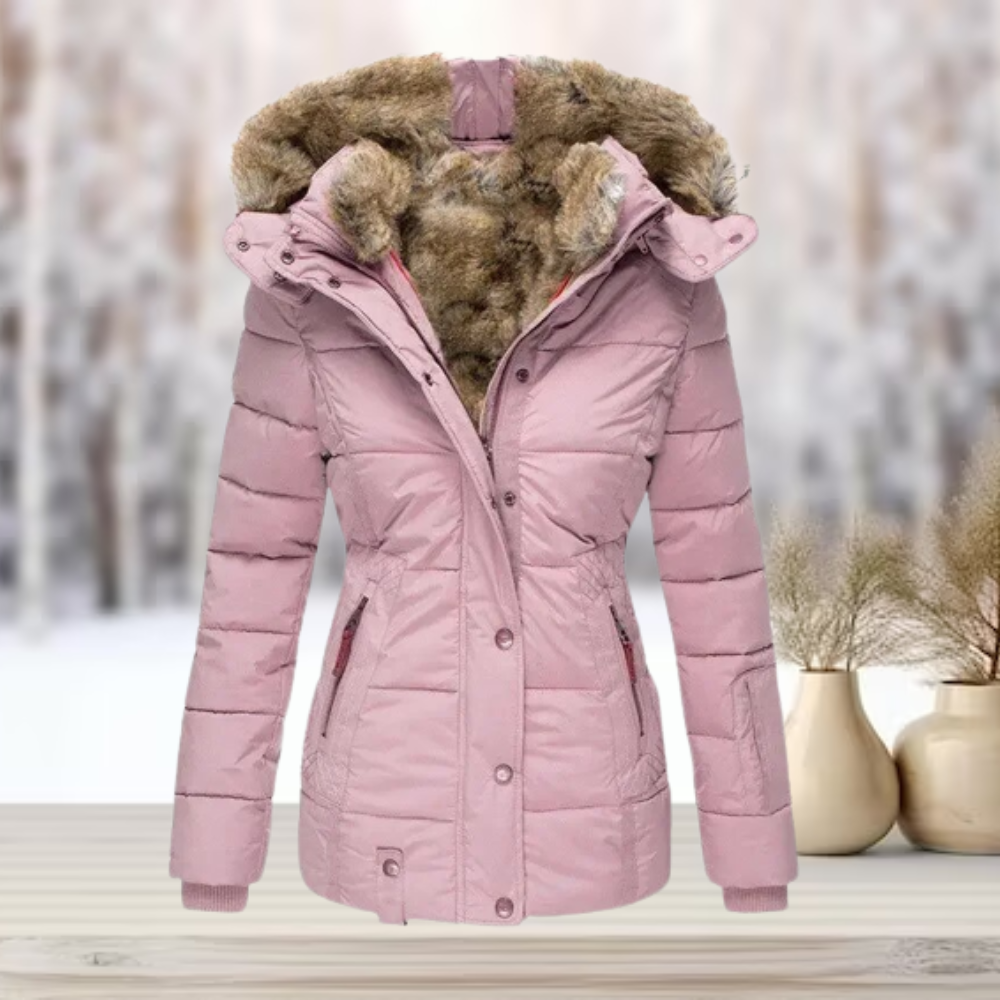 Lara | Elegante Dames Winterjas met Capuchon