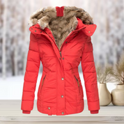 Lara | Elegante Dames Winterjas met Capuchon