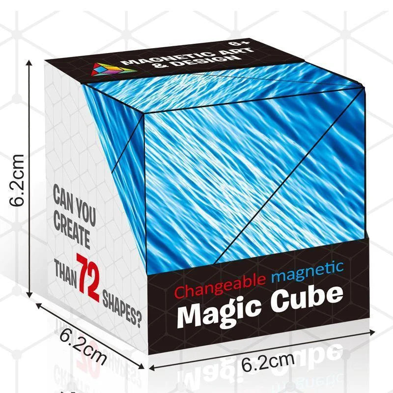 Verwisselbare magnetische magische kubus 3