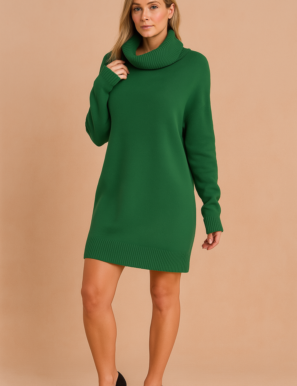 Victoria_knit-turtleneck-sweater-mini-dress 4